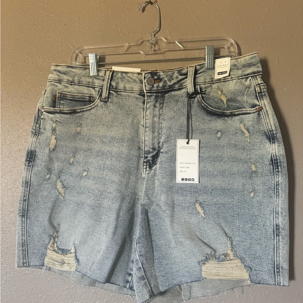 Judy Blue 1X Shorts